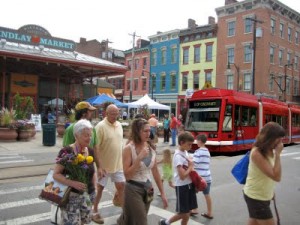 Streetcar at Findlay Market