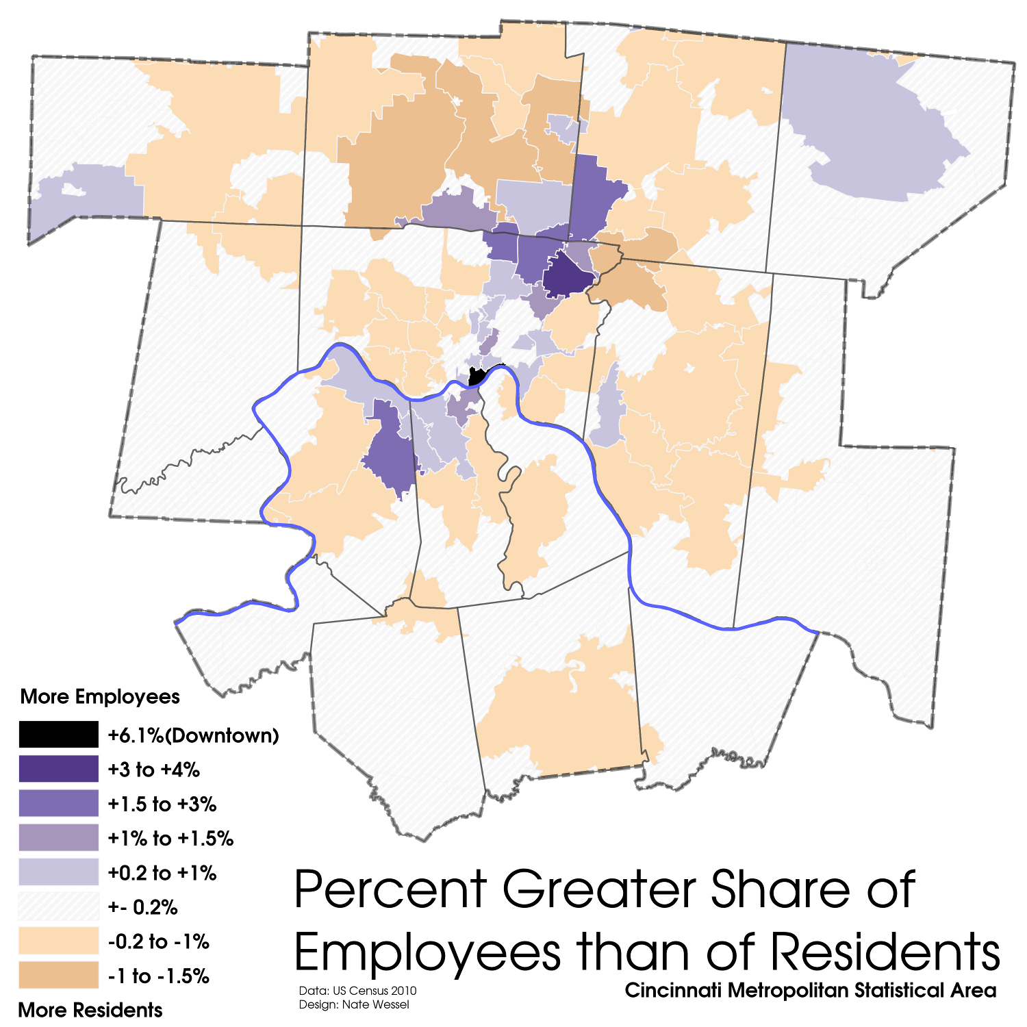 InnerCity Neighborhoods Center of Population, Economic Power in