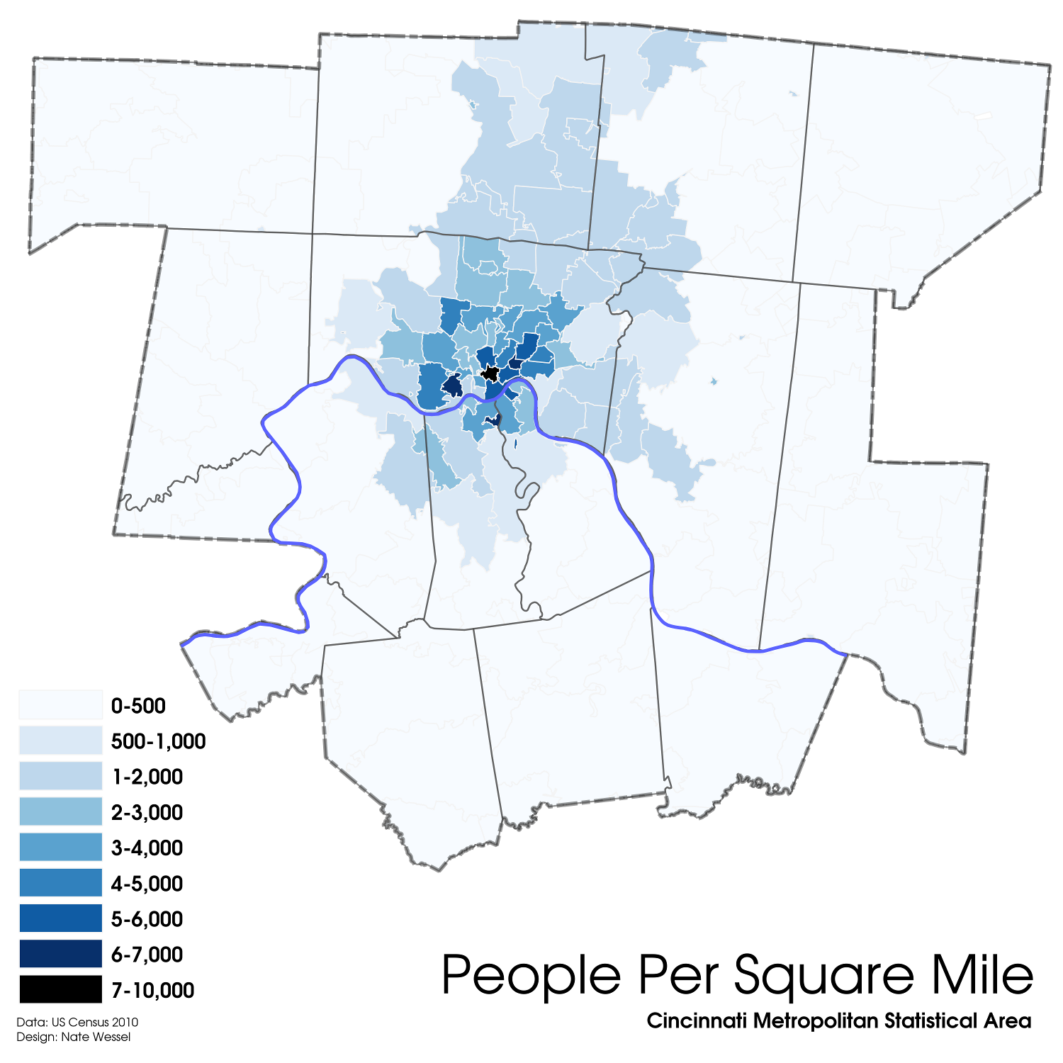 InnerCity Neighborhoods Center of Population, Economic Power in